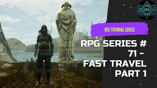 Unreal Engine Tutorial RPG Series #71 - Fast Travel Part 1 #ue4 #ue5