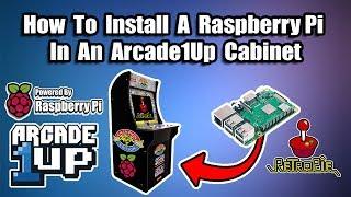 ‪Arcade1UP Raspberry Pi Install Tutorial - RetroPie in an Arcade1UP