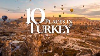 10 Most Beautiful Places to Visit in Turkey 4K  | Turkey Travel Guide