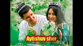 Juda zur sher (oʻzbek yigit va qizlari aytishuv) #sherlaruz #uzbekiston