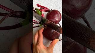 Cutting Beetroot #cuttingskills #beetroot #shorts