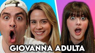 LUCCAS e JESSI COM: GIOVANNA A ADULTA DE 13 ANOS