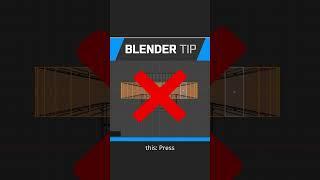 Blender: Extrude Along Normals #blendertutorial #blender3d #shorts