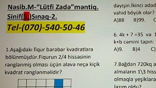 Lutfizadə mentiq sinaq#riyaziyyat#maths#mathematics#sinaq#sınav#shorts#trending@Nasibmuellim#like