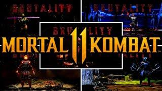 MK11 BRUTALITY KOMBOS FOR *ALL* CHARACTERS!! (1080p 60 FPS) ULTIMATE EDITION (MORTAL KOMBAT 11) 2022