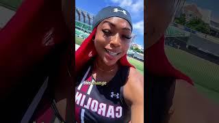 Why did JaMeesia Ford suddenly change her black hair to pink hair that doesn't match her skin color?