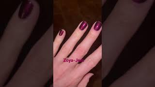 STUNNING! purple red polish by Zoya.