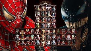 Mortal Kombat 9 - SPIDERMAN & VENOM MOD - Expert Tag Ladder - Gameplay @(1080p) - 60ᶠᵖˢ 