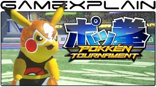 Pokkén Tournament - Pikachu Libre Trailer