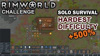 Hardest difficulty possible challenge How long can survive one rich explorer - Rimworld challenges