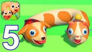 Cats & Dogs 3D - Gameplay Part 5 All Levels 81-105 (Android, iOS)