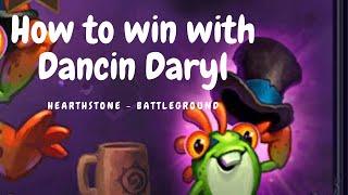 Dancin Daryl // Как побеждать за Танцора Дерила // Hearthstone Battlegrounds // Поля сражений