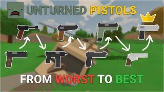 All Unturned Pistols (Worst to Best) in 2024