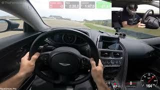 Aston Martin DB11 track day POV