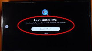 How to Clear YouTube Search History on Smart TV