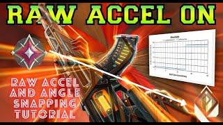 The Ultimate VALORANT RAW ACCEL and ANGLE SNAPPING Guide | Valorant