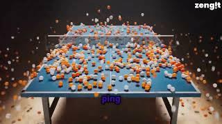 DeepMind's Ping-Pong Robot Competes with Amateurs | AI in Sports #zengit #fyp #stem #watch