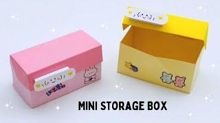 How To Make Easy Paper Storage Box For Kids /Nursery Craft Ideas / Paper Craft Easy /KIDS crafts