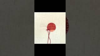 Hand embroidery easy sewing a sun stitches tutorial  #embroidery #needlework #sewing #stitches #diy