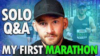 I Ran My First Marathon | Solo Q&A | Fergus Crawley