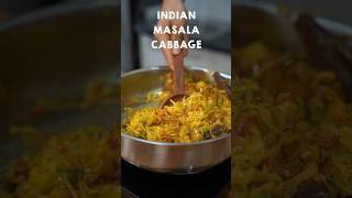 Indian Masala Cabbage  #food #recipe #cooking