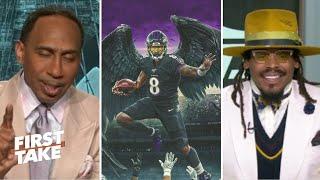 FIRST TAKE | "Ravens are strongest team in NFL" - Stephen A. on Lamar with 4 TDs in win over Bengals