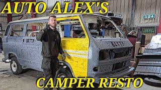 Restoring Auto Alex's T25 Camper Van - Lots of Bodge Repairs!