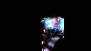 Plittersdorf, Fischerfest, Feuerwerk.