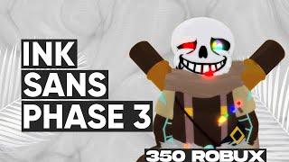 Roblox | Undertale: Battle the Universe | Ink Sans Phase 3