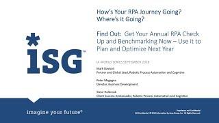 How’s Your RPA Journey Going?