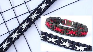 How to Make a Spider Trail Paracord Survival Bracelet by CbyS Paracord and More - Spider-Man Style