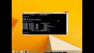 Windows command prompt tutorial 2 - making folders, deleting folders, creating and deleting files