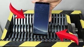 Experiment Shredding Samsung Galaxy S8 And Toys So Satisfying | The Crusher