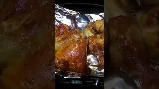 How to make a red chicken in the philips ovan #shorts #viral #2023#viralvideo