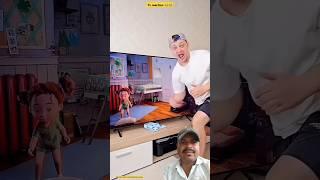 Tv reaction  #short #comedy #funny #prank #boxtv