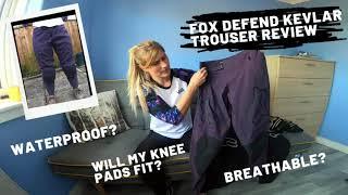 Fox Defend Kevlar Trouser Review 2020 | Winter MTB Kit | Mens & Womens