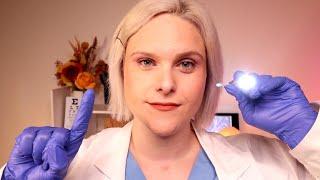 The MOST Detailed & Long ASMR Cranial Nerve Exam