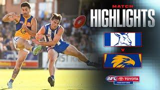 North Melbourne v West Coast Eagles Highlights | Round 13, 2025 | AFL