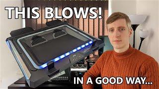 IETS GT300 Laptop Cooling Pad - Unboxing / unleashing the beast