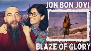 Jon Bon Jovi - Blaze Of Glory (REACTION) with my wife