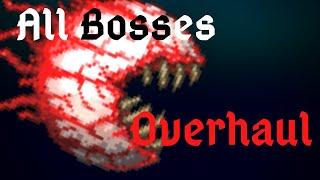 Terraria All Bosses in Overhaul mod (Outdated)