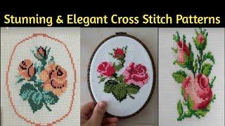 Stunning & Elegant Cross Stitch Patterns//Cross Stitch Design #cookncraftainment#crossstitch #art