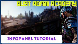 Rust Info Panel Plugin by Umod Rust Admin Academy Tutorial