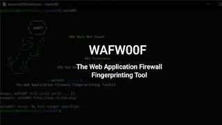 Web Application Fingerprinting with WafW00f | Detect WAF using Kali linux