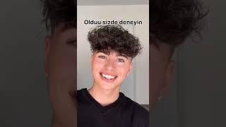 dağınık saç nasıl yapılır? (erkek) #shorts #hair #hairstyle