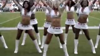 Hot NFL cheerleader flashes crowd