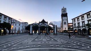 Walk Sao Sebastiao (City Center) / Ponta Delgada Azores Portugal - 23.08.2023 #IRL