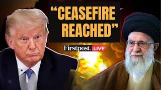 Israel Iran War BREAKING LIVE: Trump Claims Israel, Iran Agree to Ceasefire |US Iran War Ends |Qatar