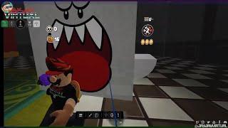 Roblox VR! Classic Super Mario 64 bosses in VR Roblox game “Jack Black Bowser Boss Rush” SO FUN