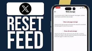 How To Reset Twitter Feed (X) | Refresh Twitter (X) Feed Tutorial